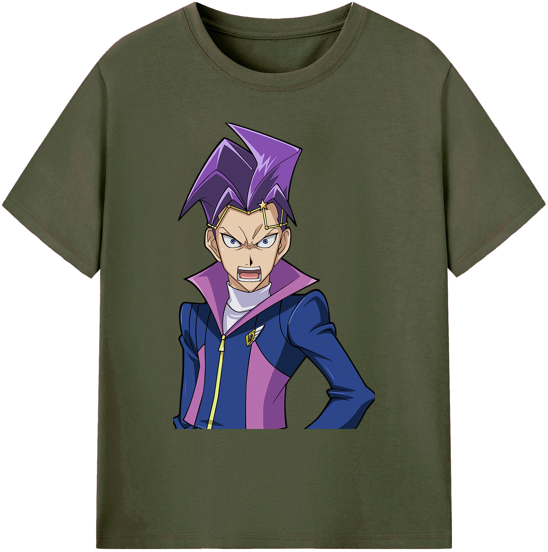 （画像用） 遊☆戯☆王 Yu-Gi-Oh! 綿100％ メンズ半袖Tシャツ｜肌触りやわらか＆通気性
